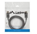 LANBERG Kabel DisplayPort M/M 4K 1.8M czarny