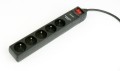 Gembird Listwa zasilająca 5 x French Socket/1.5m