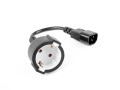Gembird Adapter zasilania IEC320 C14->SCHUKO(F) 15 cm