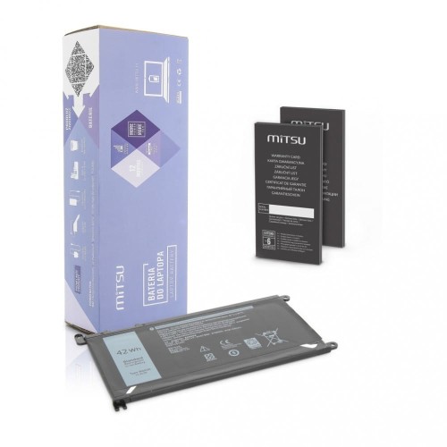 Mitsu Bateria do Dell Vostro 14 (5468), Inspiron 15 (5568)      (2200 mAh, 25 Wh)