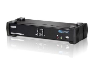 ATEN Przełącznik USB DVI Dual Link / CH7.1 Audio KVMP CS1782A