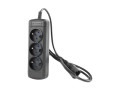 ARMAC Listwa zasilająca Arcolor3 0.6m UPS 3x230V PL IEC Czarna
