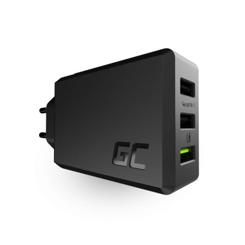 Green Cell Ładowarka sieciowa ChargeSource 3 3xUSB z szybkim ladowaniem 30W