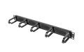 LANBERG Organizer kabli do szaf 19'' 1U Typ B czarny AK-1203-B