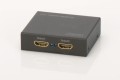 Digitus Rozdzielacz/Splitter HDMI 2-portowy, 4K 30Hz UHD 3D, HDCP 1.3, audio