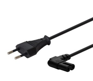 Elmak Kabel zasilający 2pin, 3m SAVIO CL-144