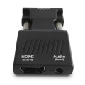 Elmak Konwerter/Adapter VGA do HDMI AUDIO Full HD/1080p 60Hz SAVIO CL-145