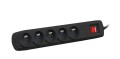 ARMAC Listwa zasilająca ARC5 5m czarna     ARC5/50/CZ