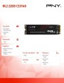 PNY Dysk SSD 2TB M.2 2280 CS1040 M280CS3140-2TB-RB