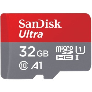 SanDisk Karta pamięci Ultra microSDHC 32GB 120MB/s A1 + Adapter SD