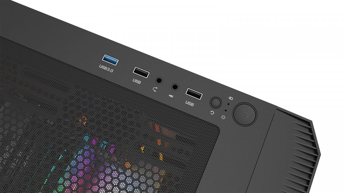 Krux Rapton Krux Obudowa - Vortex RGB Prof Computer